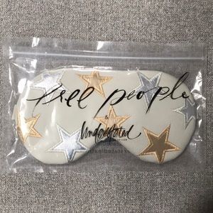 Free people Leather Starry Eyed Travel Eye Mask